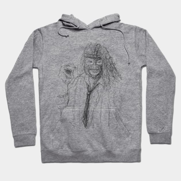 SCRIBBLE MANKIND Hoodie by PNKid